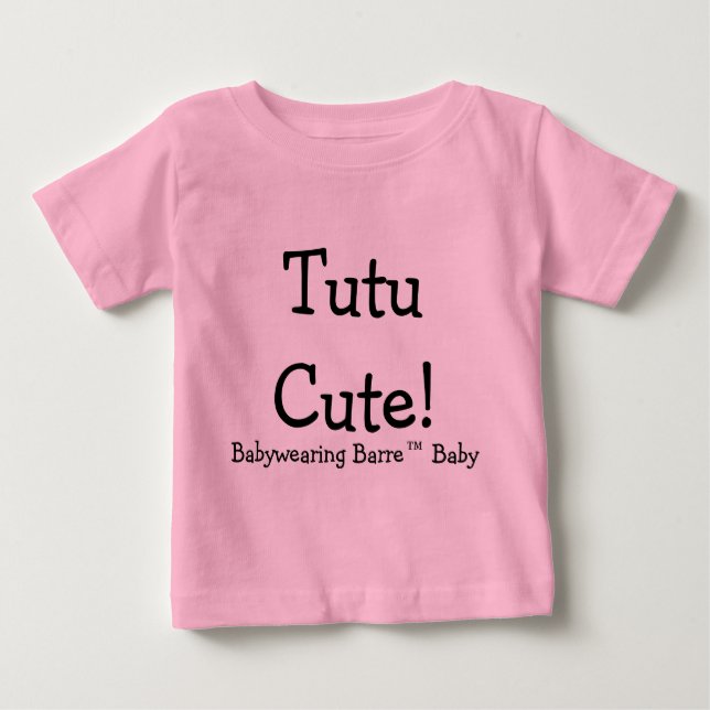 T-shirt Babyvestindo Barre Tutu Cute (Frente)