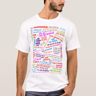 T-shirt Bacchanal no Carnaval em Dialeto Trini