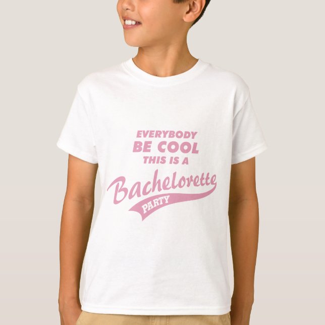 T-shirt Bachelorette - Noiva da Equipe (Frente)