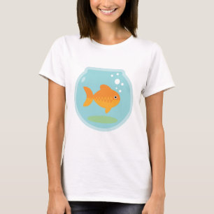 T-shirt Bacia do peixe dourado
