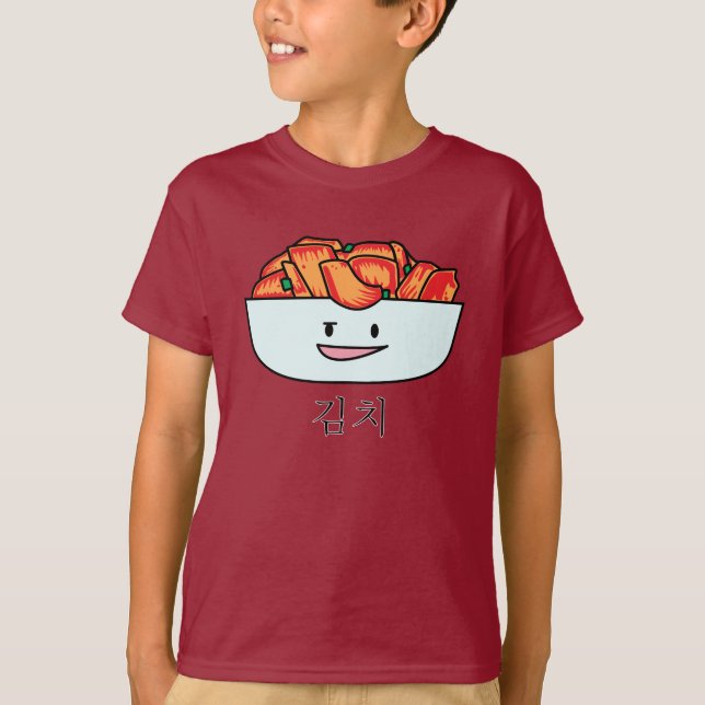 T-shirt Bacia feliz de Kimchi Kimchee - design feliz dos (Frente)