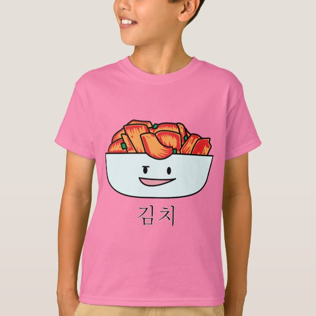 T-shirt Bacia feliz de Kimchi Kimchee - design feliz dos (Frente)