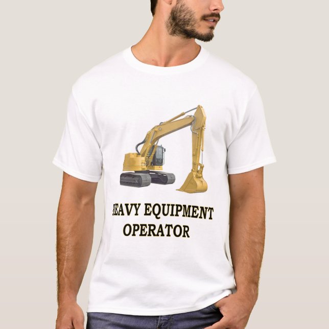 T-SHIRT BACK HOE (Frente)