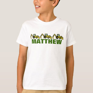 T-shirt Backhoes para Matthew