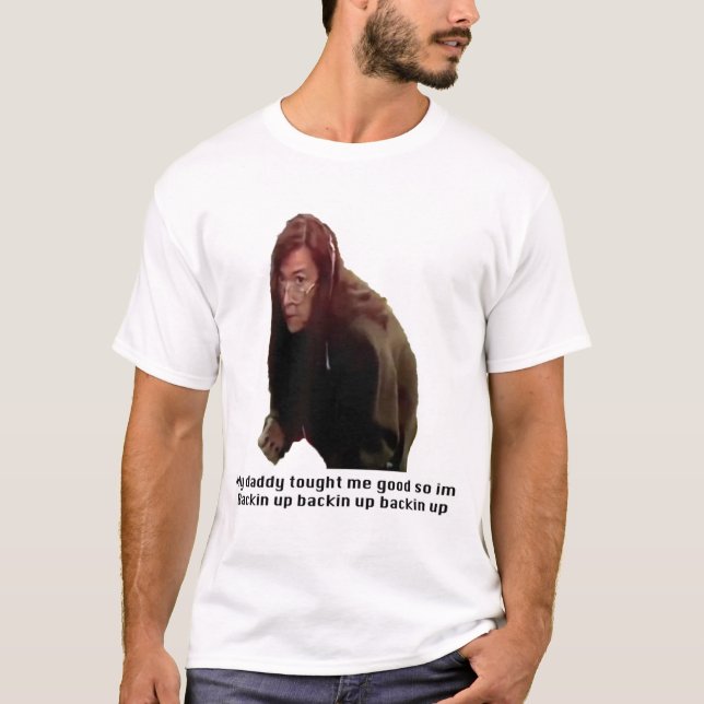 T-shirt Backin acima (Frente)