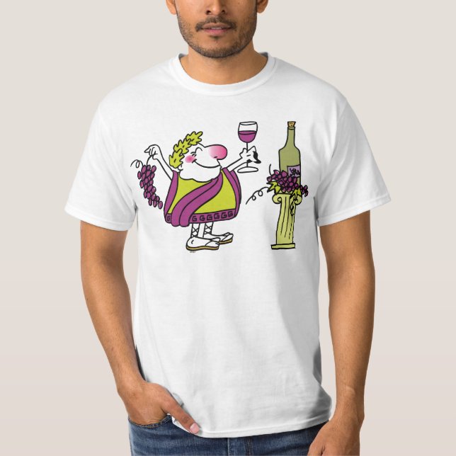 T-shirt Baco & vinho (Frente)