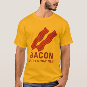 T-shirt Bacon, a carne da entrada