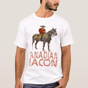 T-shirt Bacon canadense