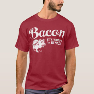 T-shirt bacon - é o que é para o comensal
