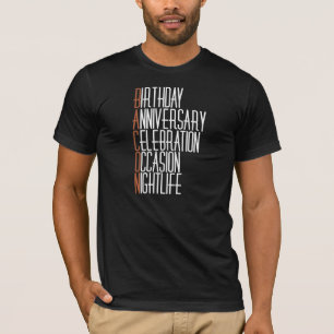 T-shirt Bacon Party Animal