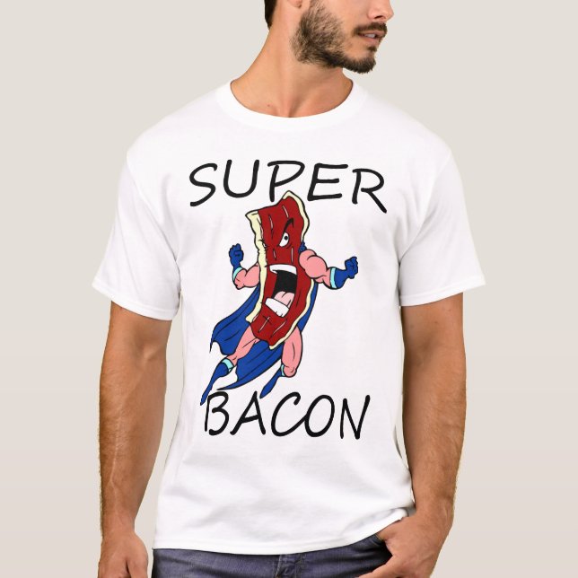 T-SHIRT BACON SUPER (Frente)