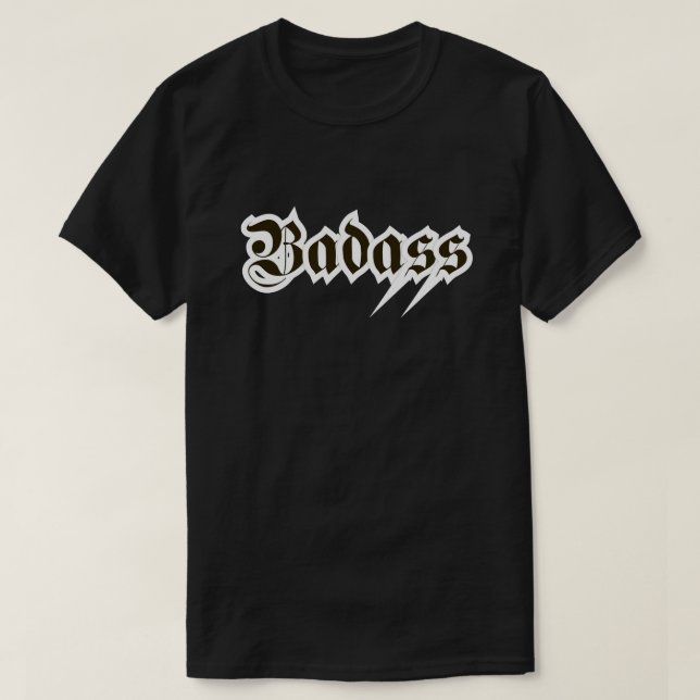 T-shirt Badass (Frente do Design)