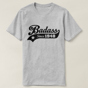 T-shirt Badass Desde 1948