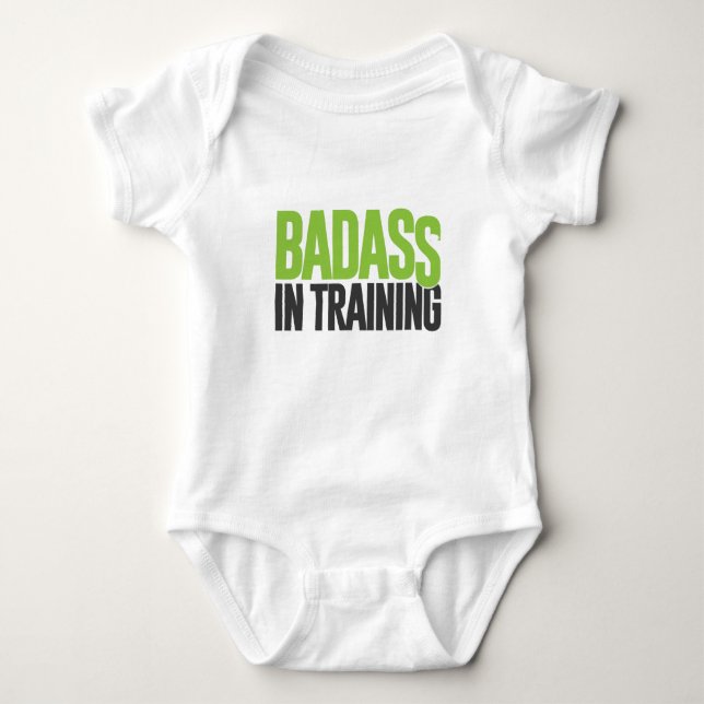 T-shirt Badass no treinamento (Frente)