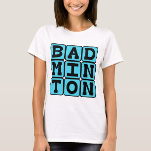T-shirt Badminton, Esporte de Raquete