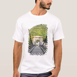 T-shirt Bagni di Lucca, Toscana, Itália - Uma ponte antig