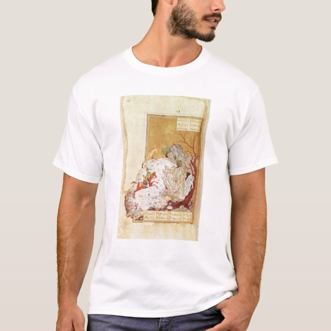 T-shirt Bahrum Gur que massacra o dragão (Frente)