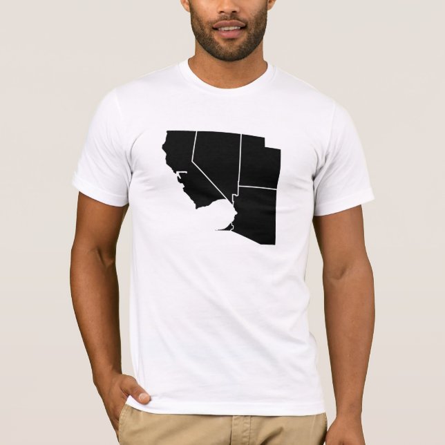 T-shirt Baía da arizona (Frente)
