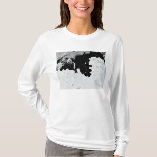 T-shirt Baía da ilha do pinho na Antártica ocidental