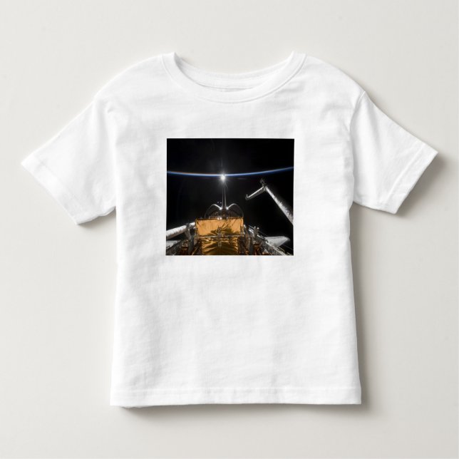 T-shirt Baía de Carga Espacial Atlântida (Frente)