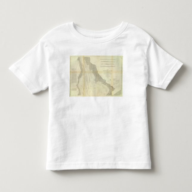 T-shirt Baía de Delaware, rio 2 (Frente)