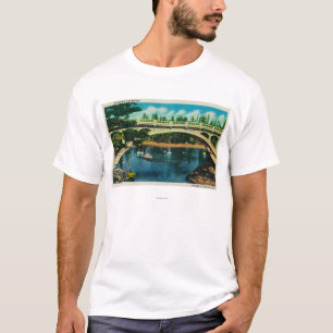 T-shirt Baía de Depoe e ponte, baía de OregonDepoe, OU