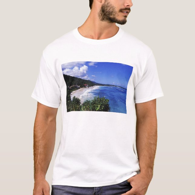 T-shirt Baía Longa, Port Antonio, Jamaica (Frente)