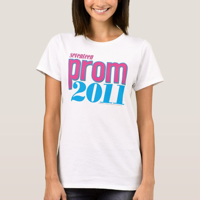 T-shirt Baile de formatura 2011 - Aqua (Frente)