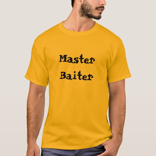 T-shirt Baiter mestre (Frente)