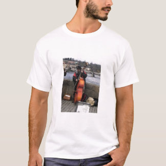 T-shirt Baixista de Praga