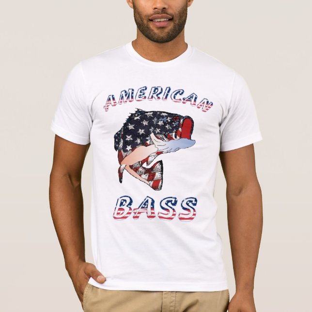 T-shirt baixo americano (Frente)