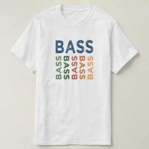 T-shirt Baixo colorido