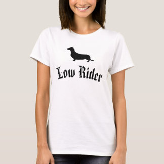 T-Shirt Baixo Rider Dachshund