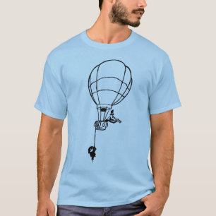 T-shirt Balão de ar quente