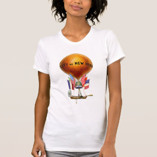 T-shirt Balão de Ar Quente de Nova Iorque