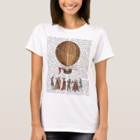 Balão E Pessoas De Ar Quente