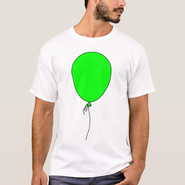 T-shirt Balão (verde) (Frente)
