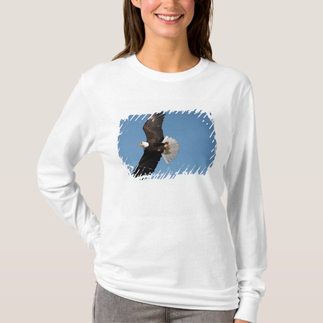 T-shirt Bald Eagle em Voo (Frente)