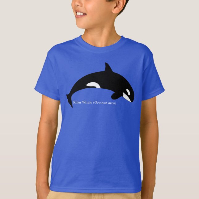 T-shirt Baleia de assassino da orca (Frente)