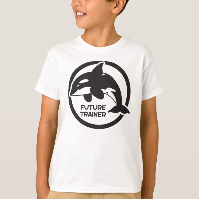 T-shirt Baleia de assassino FutureTrainer (Frente)