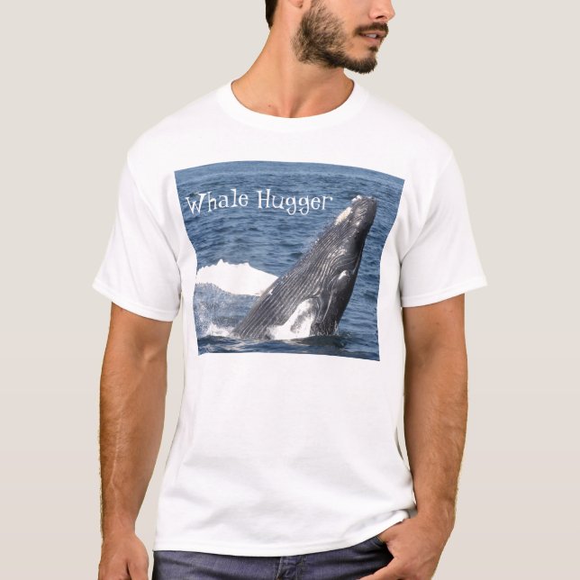 T-shirt Baleia Hugger (Frente)
