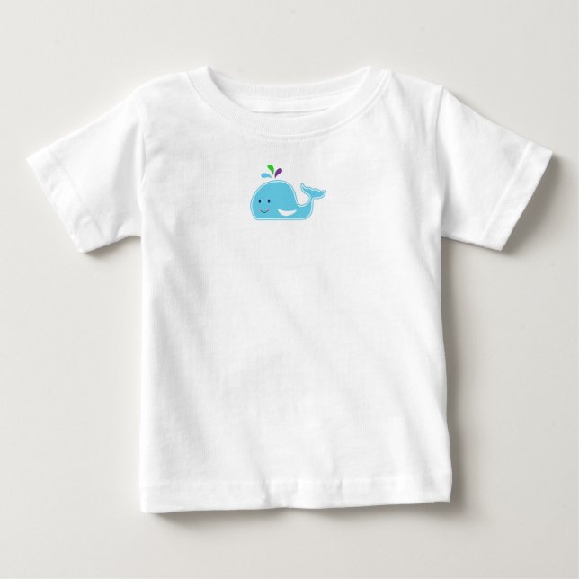 T-shirt Baleia Menina (Frente)
