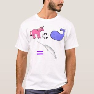 T-shirt Baleia + Unicórnio