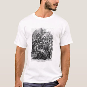 T-shirt Baliol que faz a homenagem para a coroa de