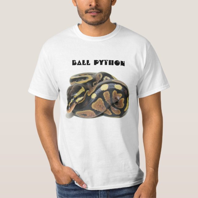 T-shirt Ball Python (snake) (Frente)