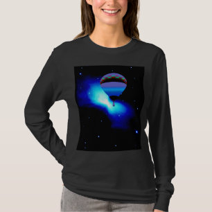 T-shirt Ballooning com estrelas
