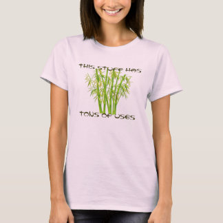 T-shirt Bambu, Esta Coisa Tem Toneladas De Usos
