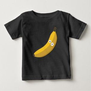 T-shirt Banana amarela de desenho engraçado original com