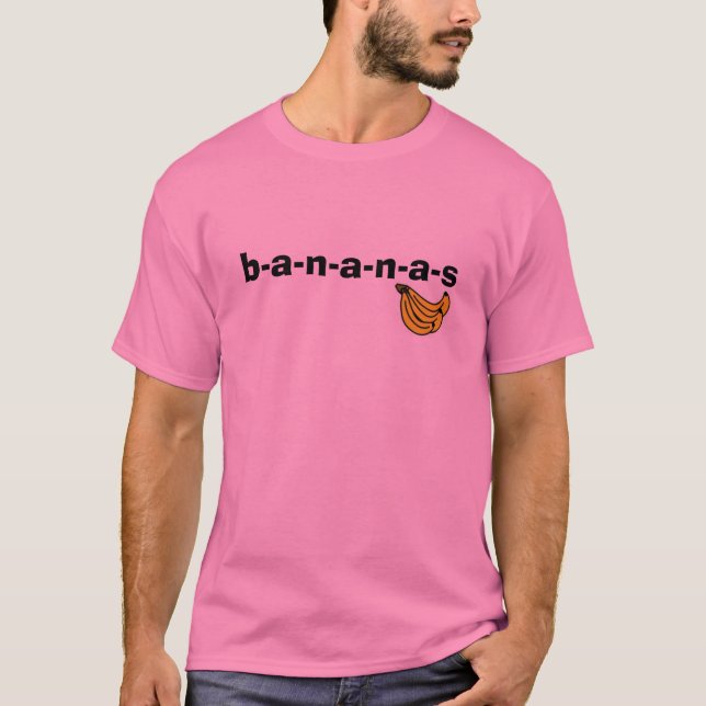 T-shirt bananas, bananas (Frente)