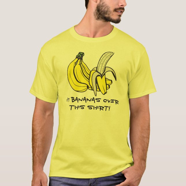 T-shirt Bananas: Customizável! (Frente)